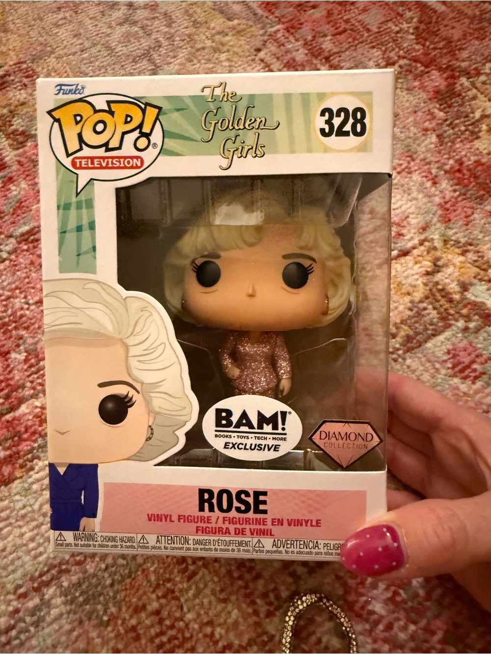 Funko Pop! Rose Diamond Collection Sparkling Pink Dress #328